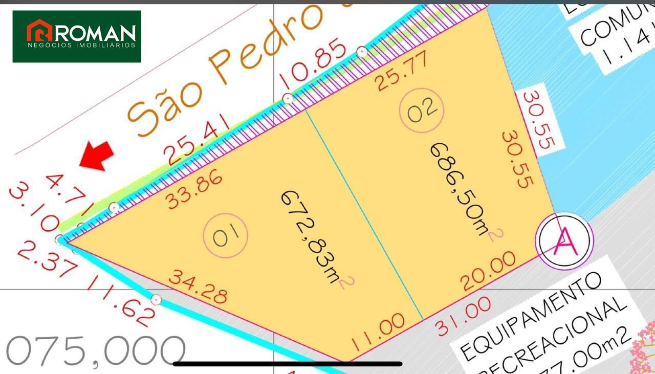 Terreno à venda no Base Aero Naval: 