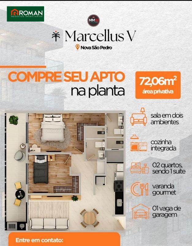 Apartamento à venda no Nova São Pedro: 