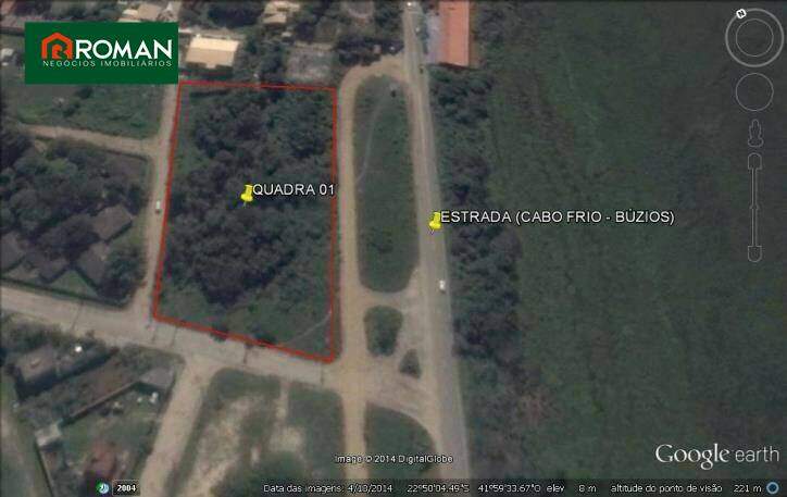 Terreno à venda no Vila do Peró: 