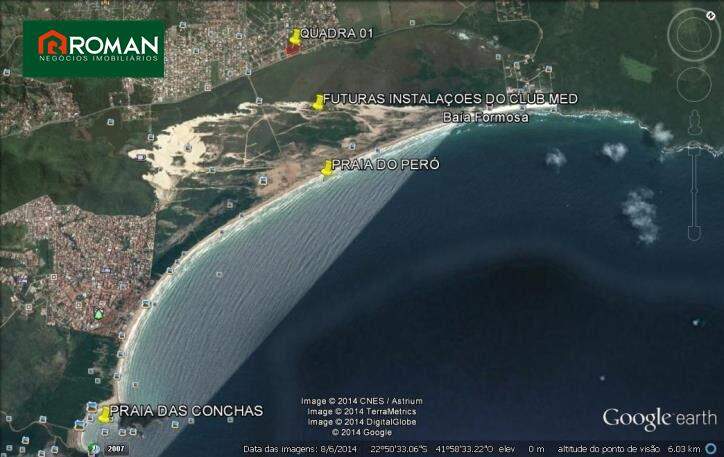 Terreno à venda no Vila do Peró: 