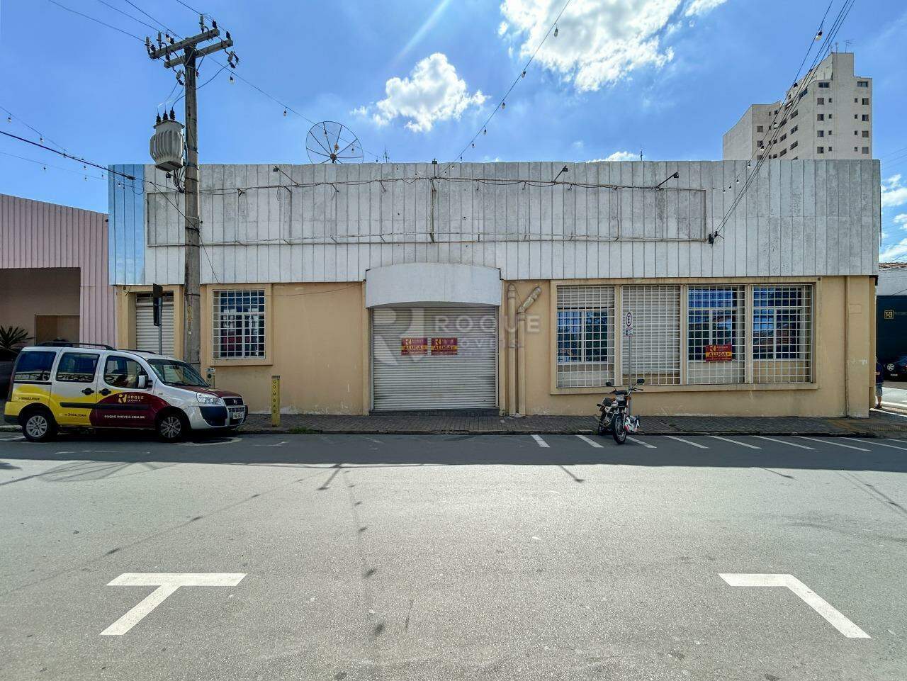 Barracão/Galpão para aluguel no bairro Centro: Fachada 