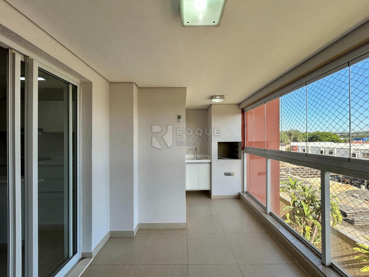 Apartamento para aluguel no bairro Jardim Aquárius: Sacada 