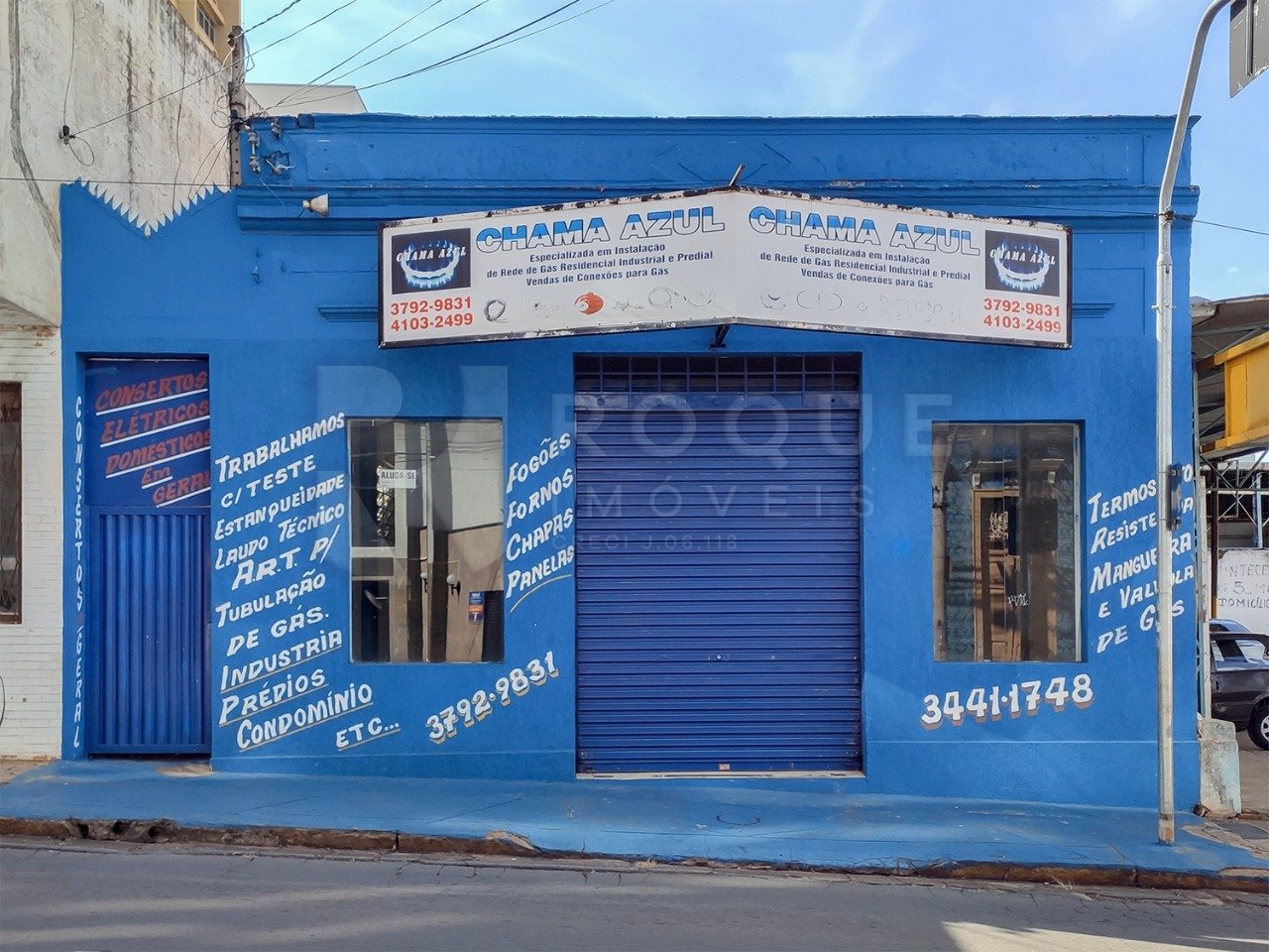 Salão para aluguel no bairro Centro: Fachada