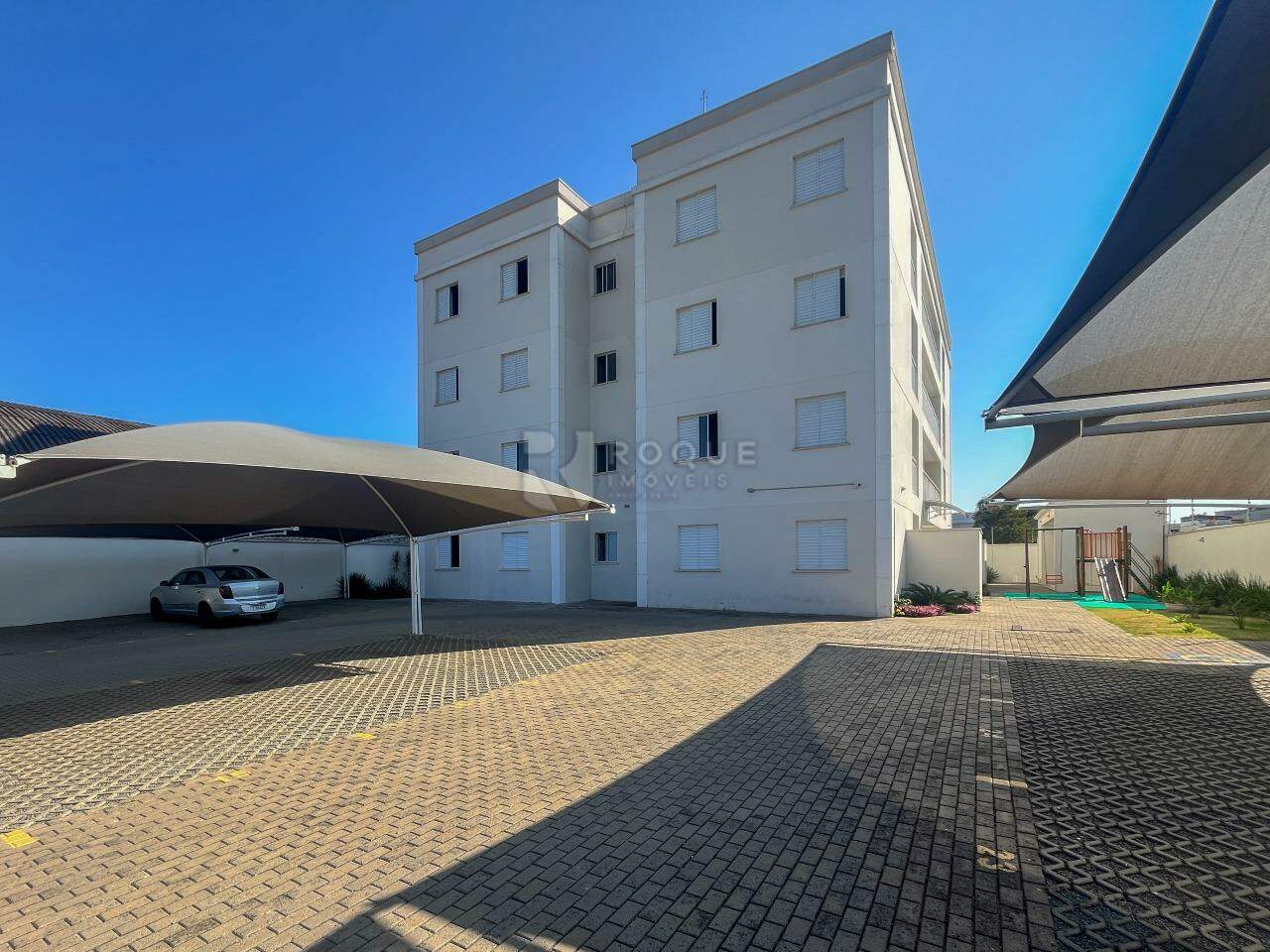 Apartamento para aluguel no bairro Jardim Residencial Victório Lucato: Área externa