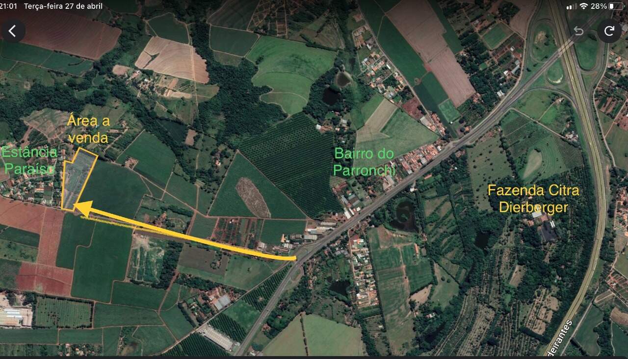 Área à venda no bairro Bairro da Geada: 