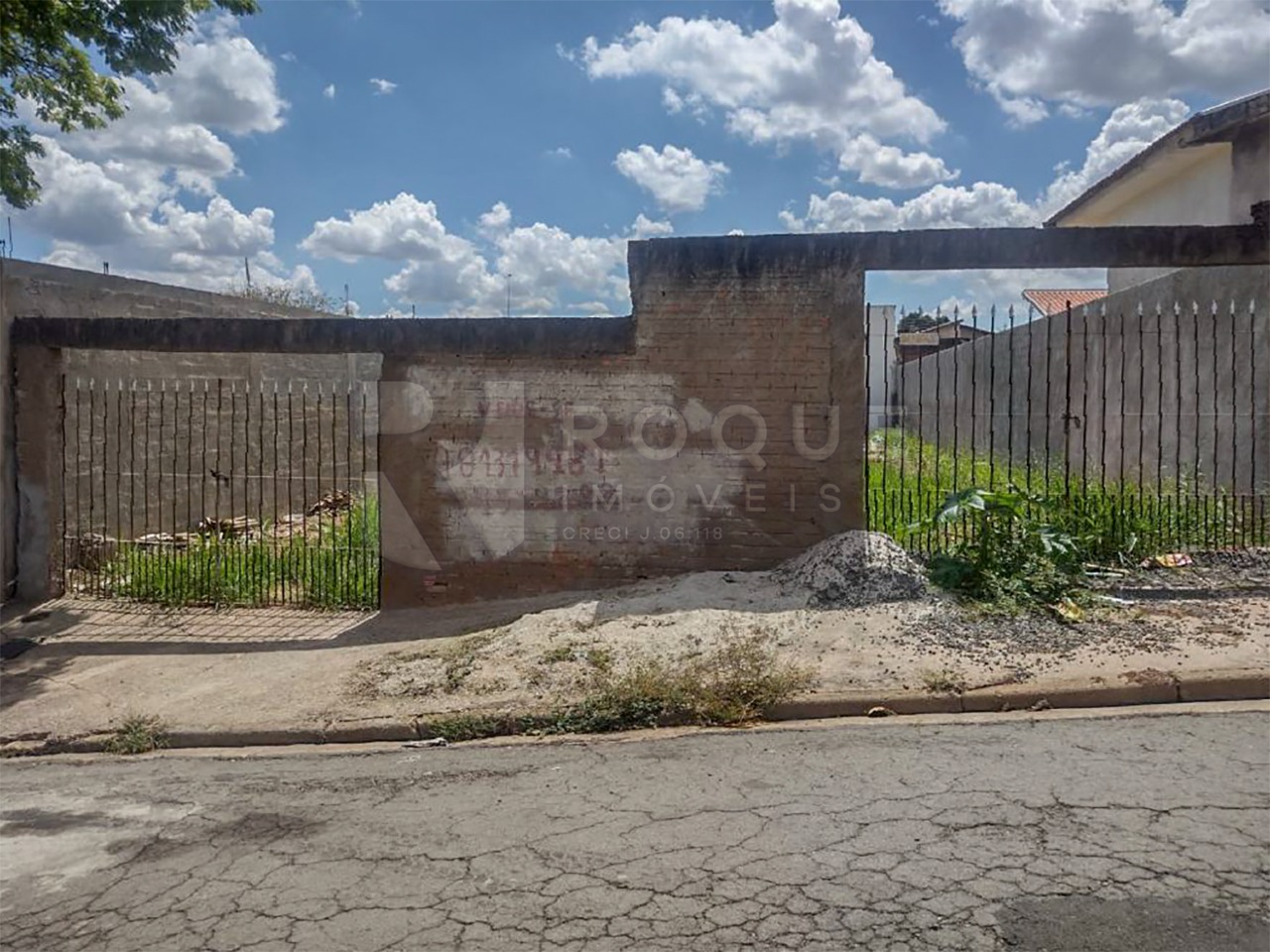 Terreno para aluguel no bairro Vila Cristovam: Fachada 