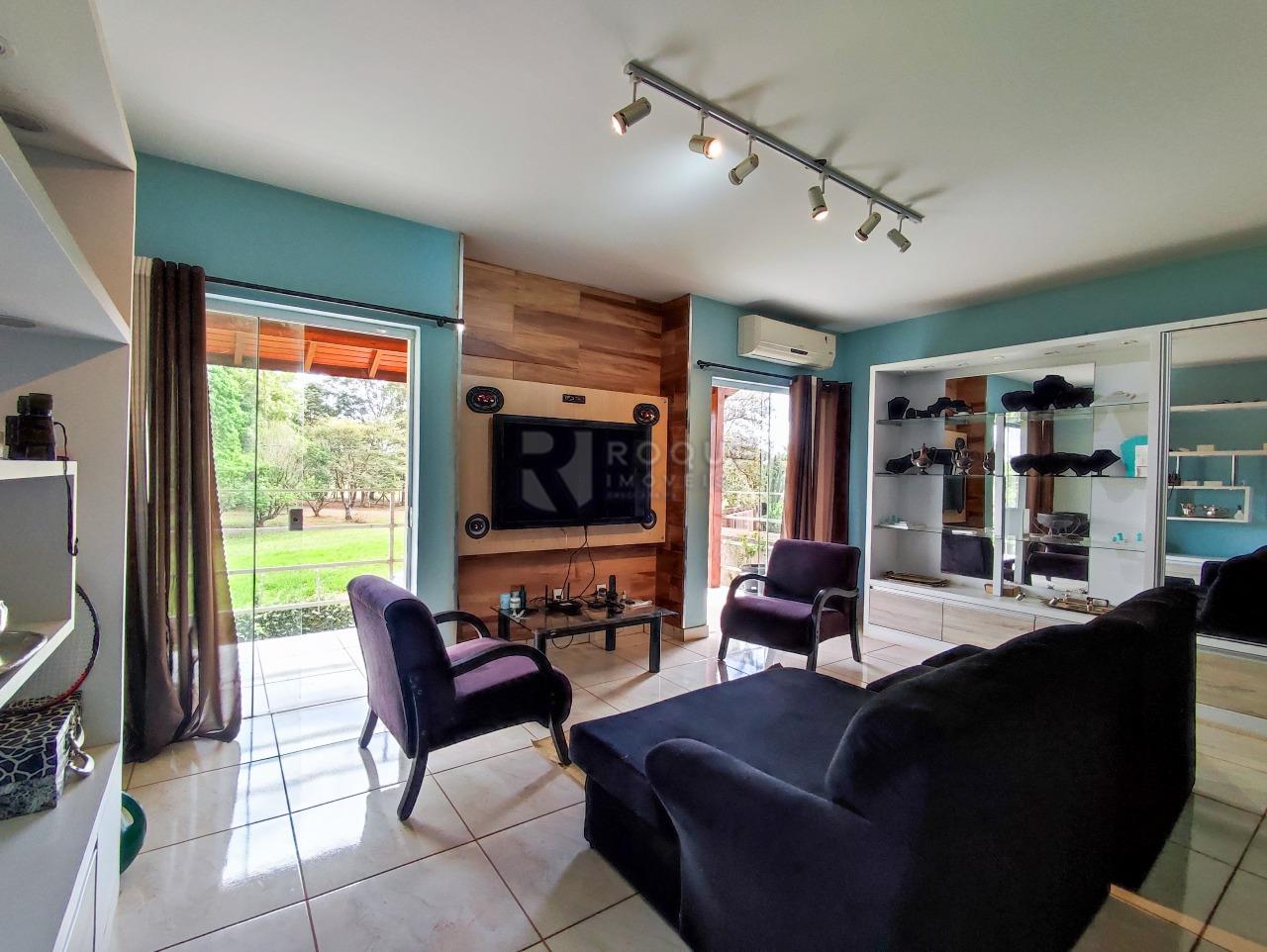 Chácara à venda no bairro Chácaras de Recreio Santa Helena: SALA DE TV