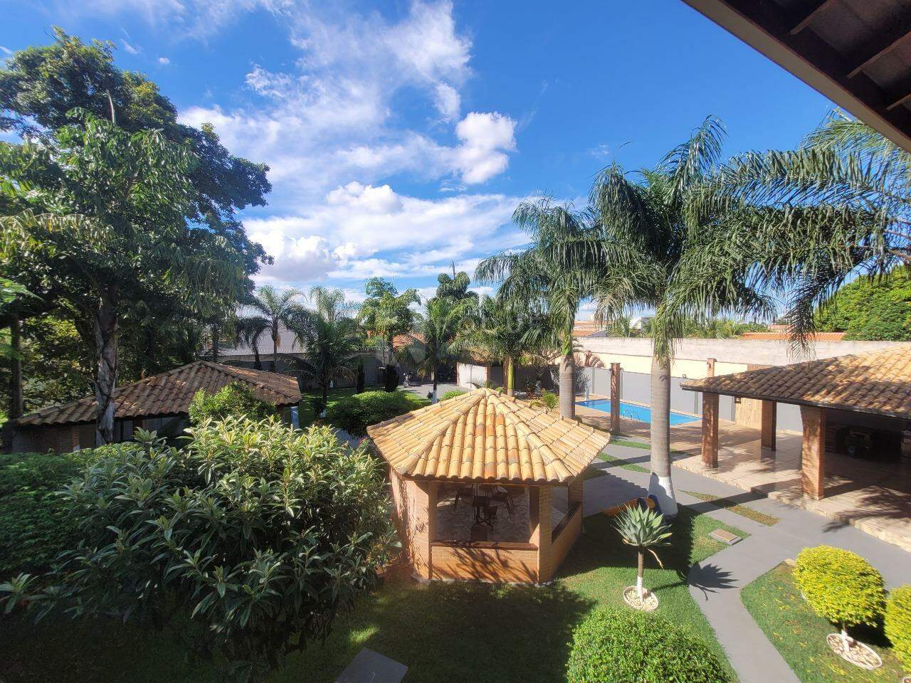 Chácara para aluguel no bairro Estância Jardim: Vista da sacada