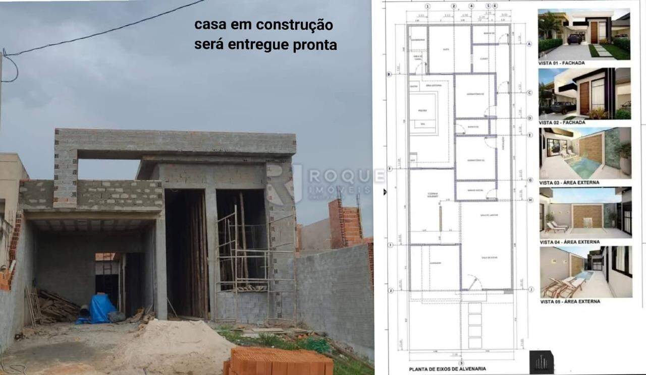 Casa em condomínio à venda no bairro Jardim Residencial Campo Novo: