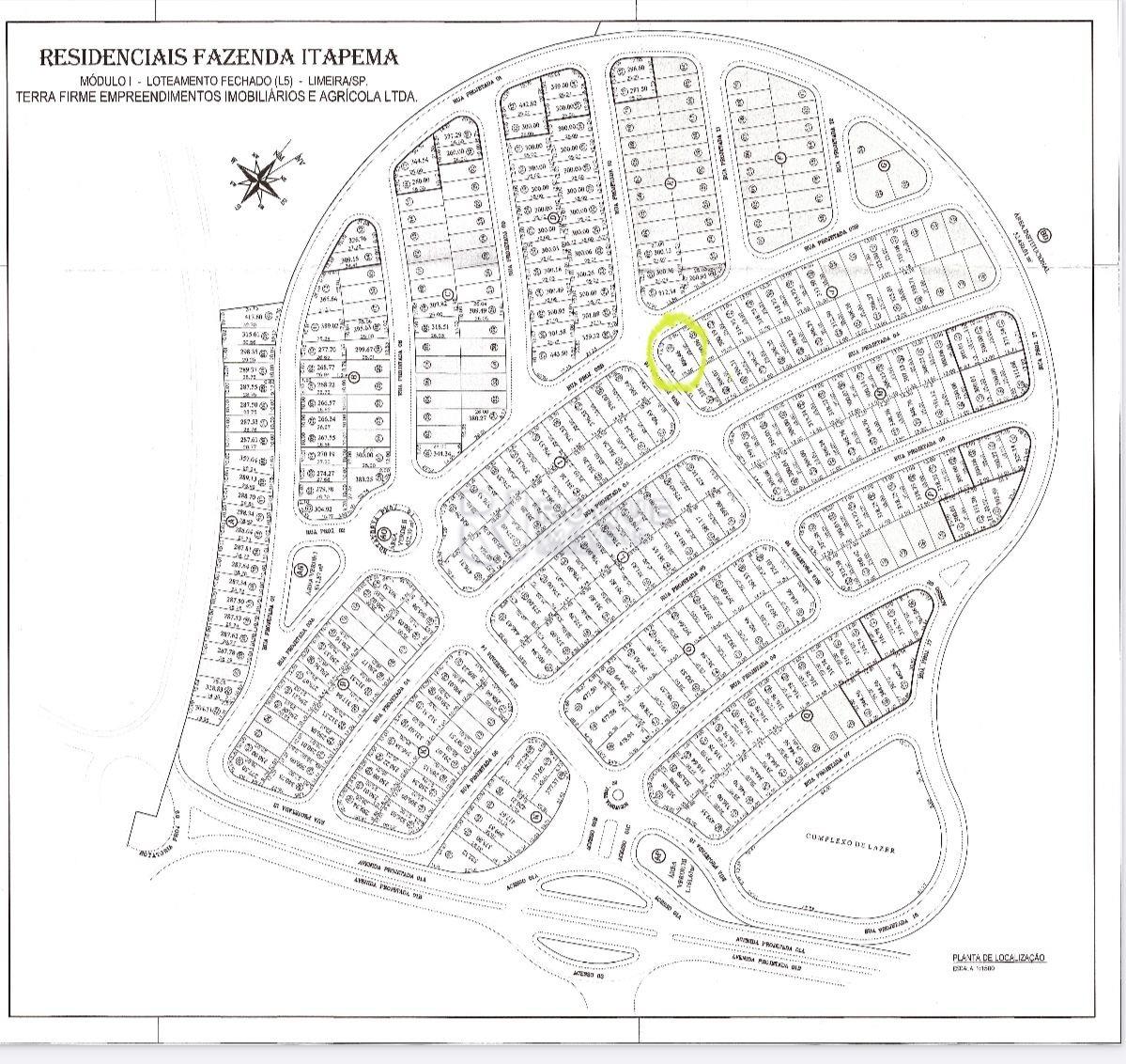 Terreno em condomínio à venda no bairro Residenciais Fazenda Itapema: 