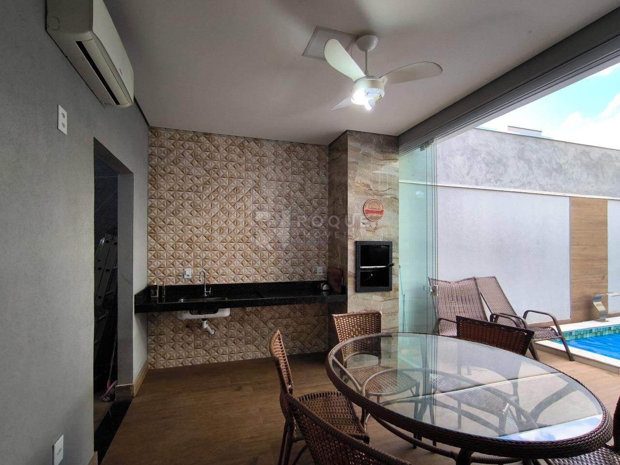Casa em condomínio à venda no bairro Jardim Residencial Campo Novo: ÁREA GOURMET