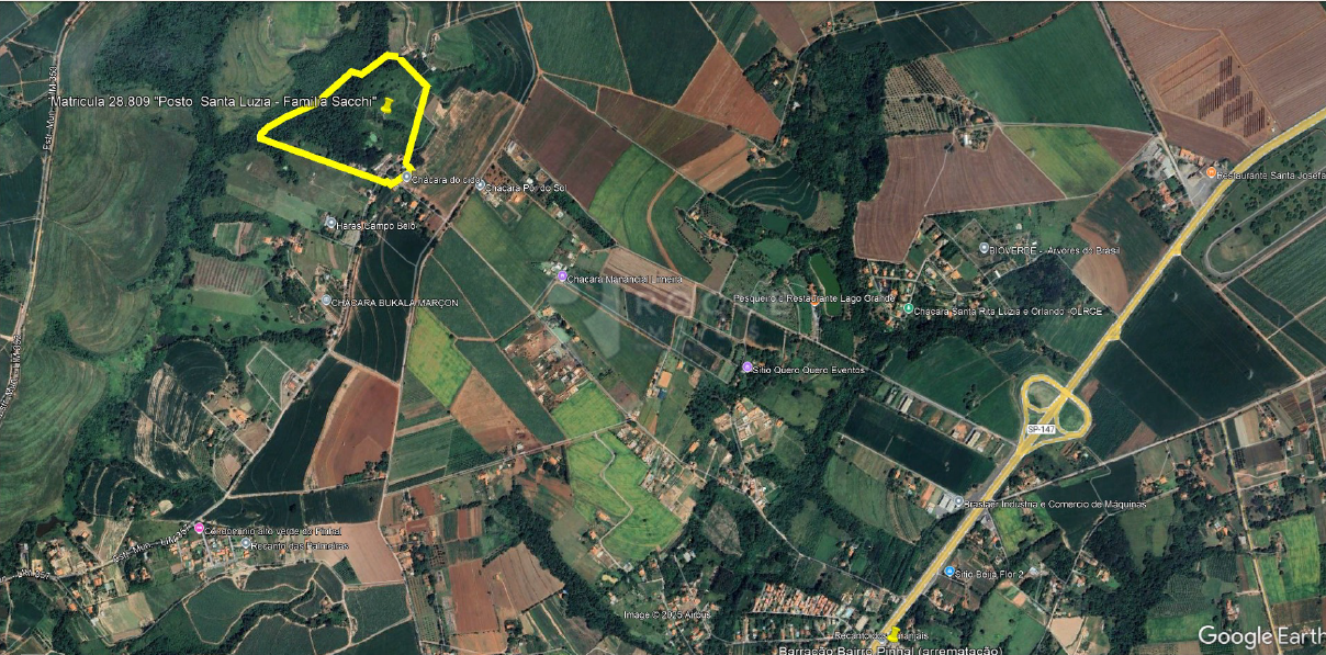 Área à venda no bairro Bairro Santa Helena: 