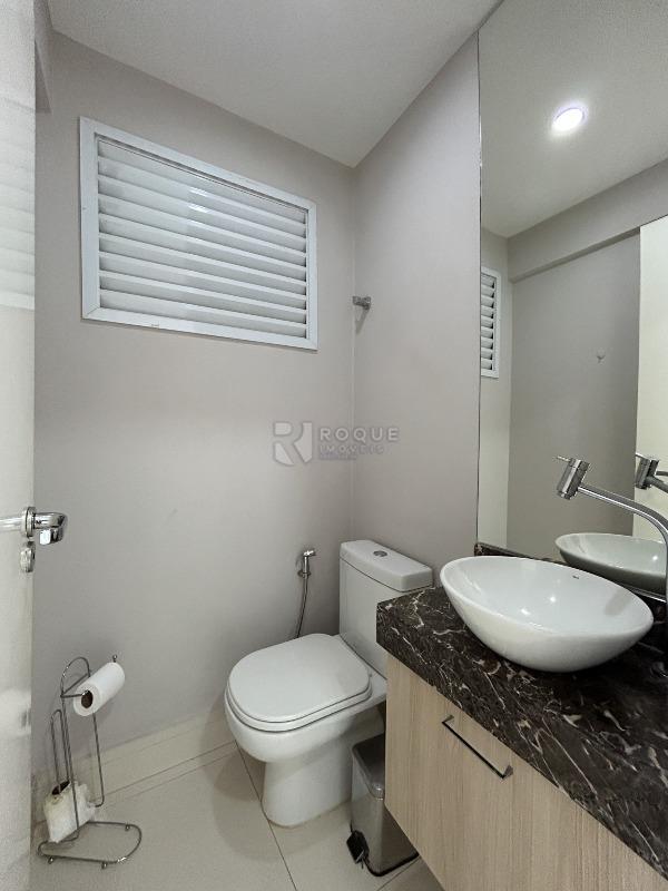 Apartamento à venda no bairro Jardim Aquárius: Lavabo