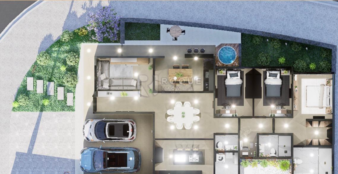 Casa em condomínio à venda no bairro Jardim Cidade Universitária II: PLANTA BAIXA 