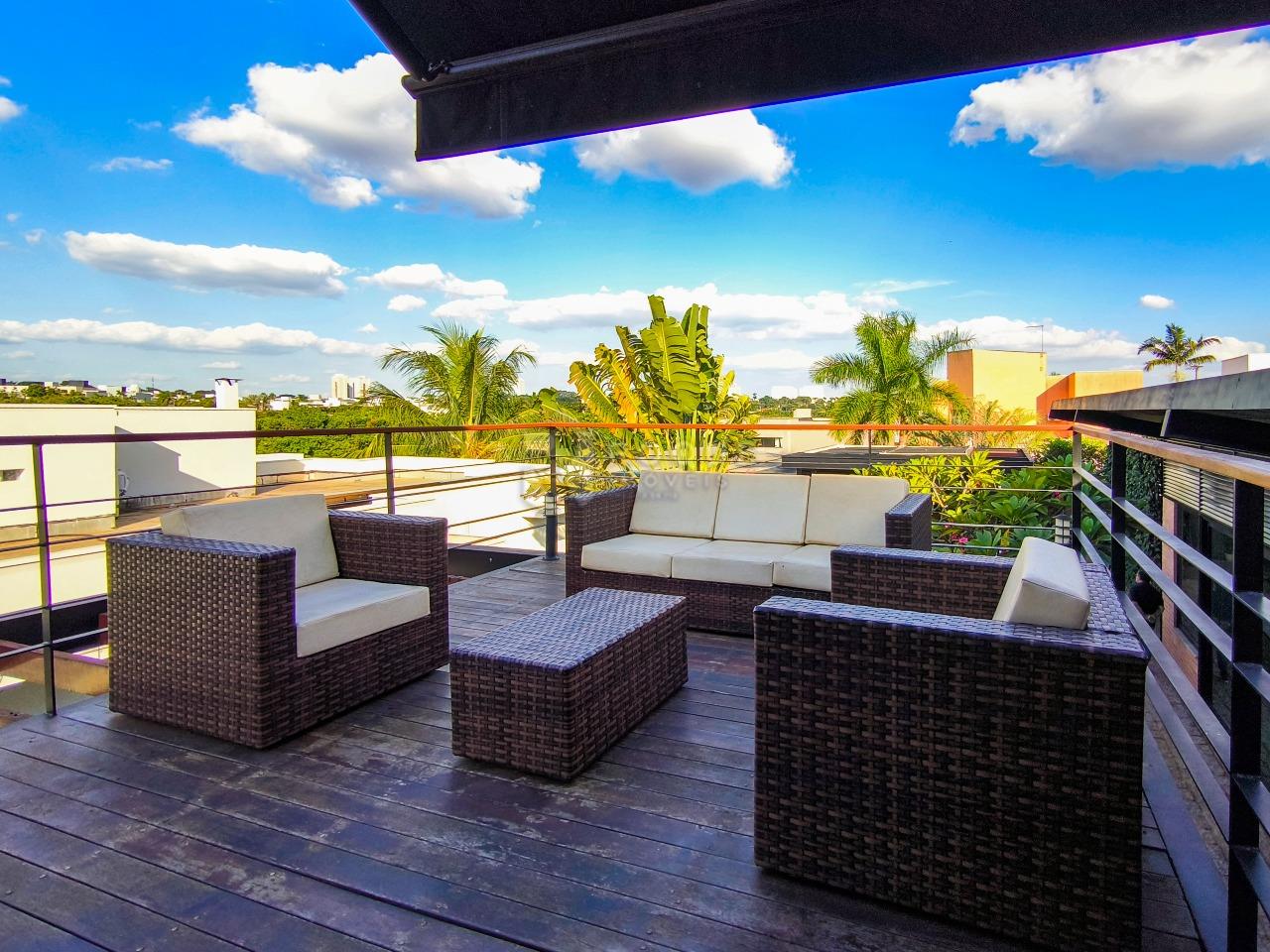 Casa em condomínio à venda no bairro Portal de São Clemente: DECK DO ESCRITÓRIO