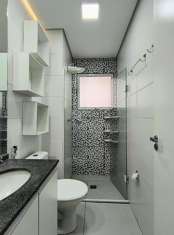 Apartamento para aluguel no bairro Chácaras Antonieta: Wc social 