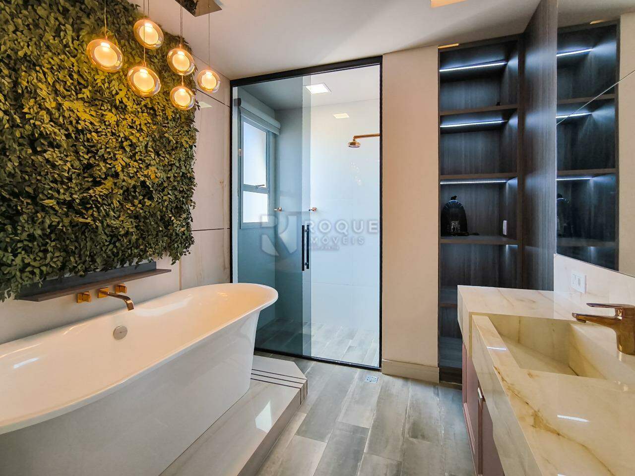 Apartamento à venda no bairro Jardim Aquárius: WC SUÍTE MASTER