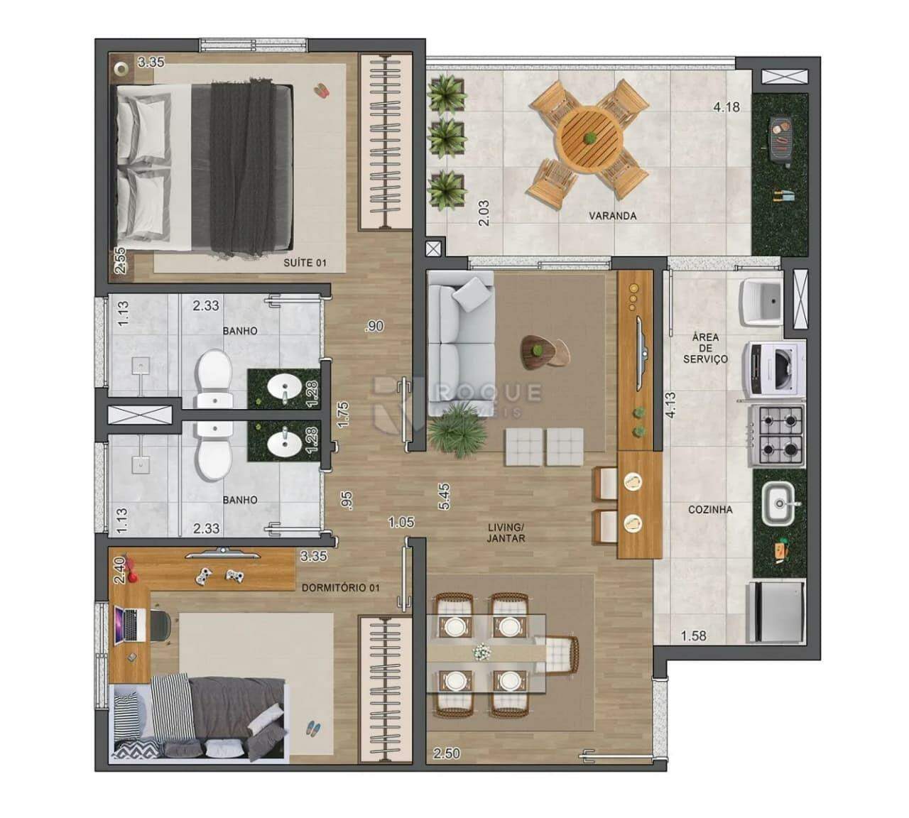 Apartamento à venda no bairro Jardim Santa Adélia: