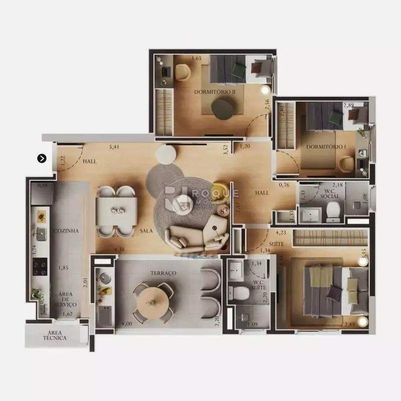 Apartamento à venda no bairro Terras de São Bento II: 