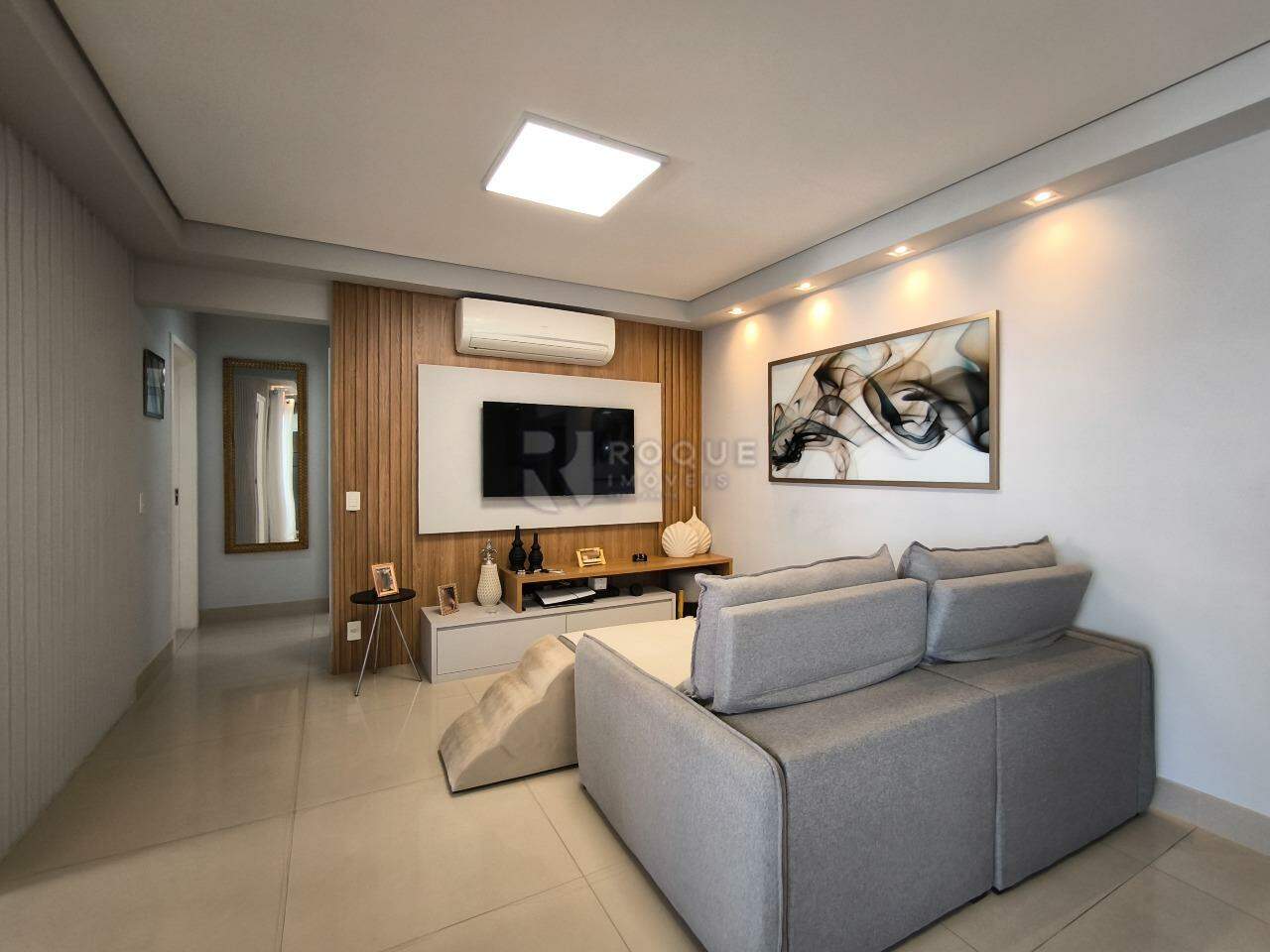Apartamento à venda no bairro Jardim Aquárius: SALA DE ESTAR