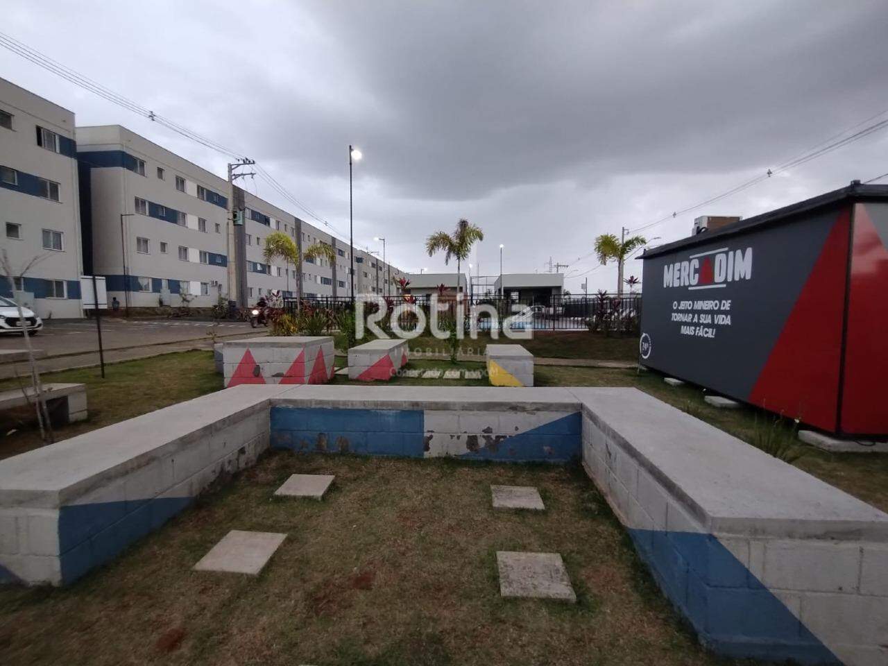 Apartamento para alugar, 2 quartos em Uberlândia no bairro Loteamento Residencial Pequis no valor de R$ 650,00 - Rotina Imobiliária: 