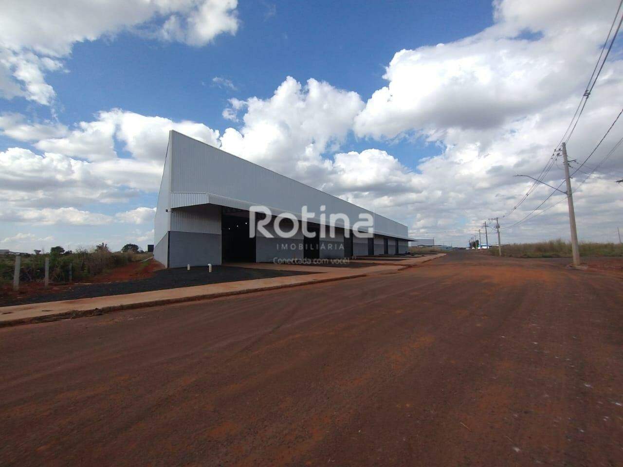 Galpão para alugar, em Uberlândia no bairro Loteamento Centro Empresarial LESTE no valor de R$ 14.669,00 - Rotina Imobiliária: 