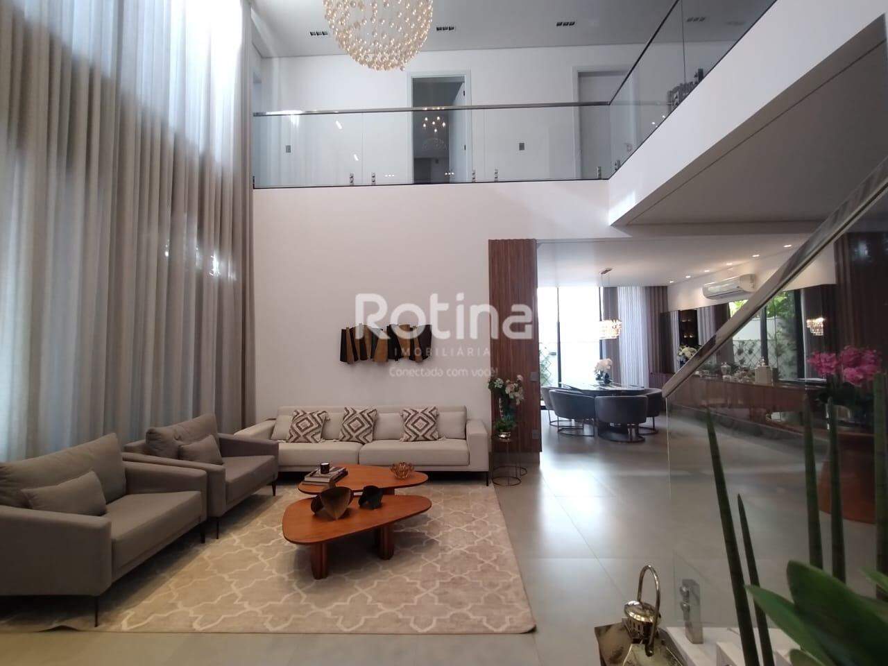 Casa Condomínio Fechado para alugar, 4 quartos em Uberlândia no bairro Jardim Sul no valor de R$ 23.000,00 - Rotina Imobiliária: 