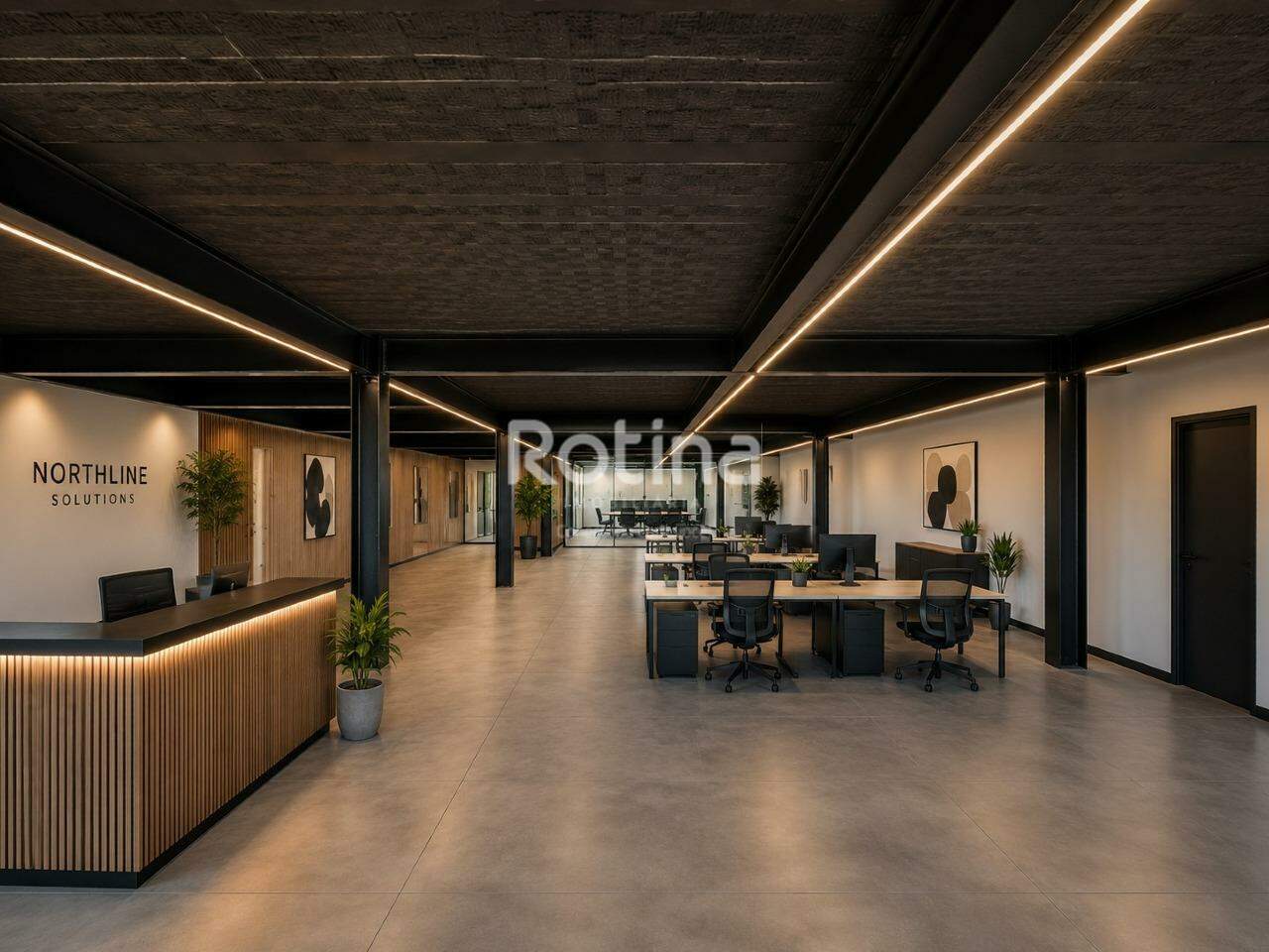 Comercial para alugar, em Uberlândia no bairro Parque Una no valor de R$ 29.062,50 - Rotina Imobiliária: 