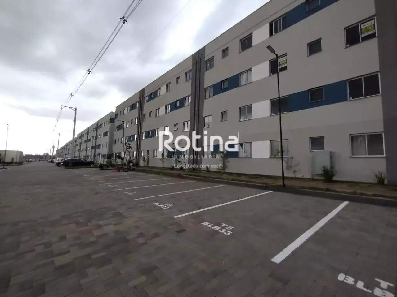 Apartamento para alugar, 2 quartos em Uberlândia no bairro Loteamento Residencial Pequis no valor de R$ 950,00 - Rotina Imobiliária: 