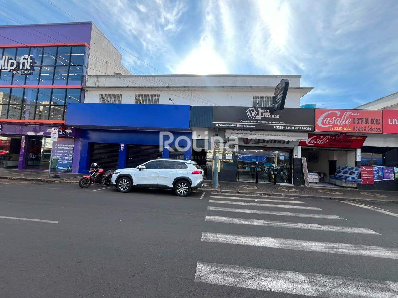 Loja para alugar, em Uberlândia no bairro Centro no valor de R$ 2.500,00 - Rotina Imobiliária: 