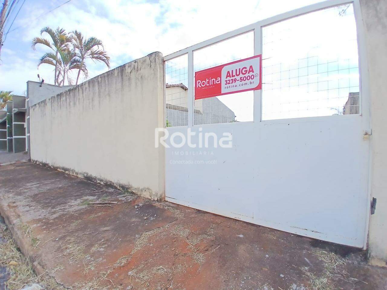 Terreno para alugar, em Uberlândia no bairro Santa Mônica no valor de R$ 1.200,00 - Rotina Imobiliária: 