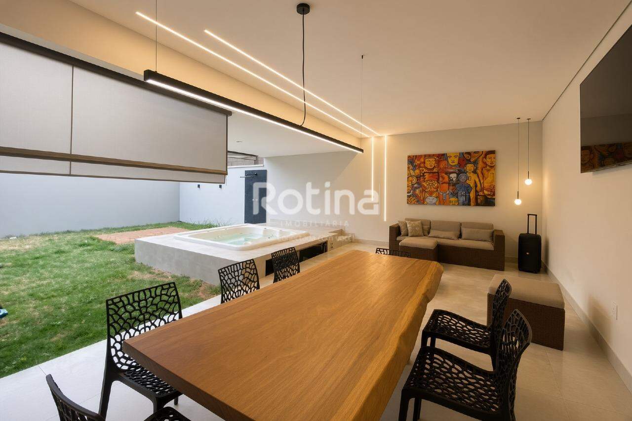 Casa Condomínio Fechado à venda, 3 quartos em Uberlândia no bairro Aclimação no valor de R$ 2.150.000,00 - Rotina Imobiliária: 