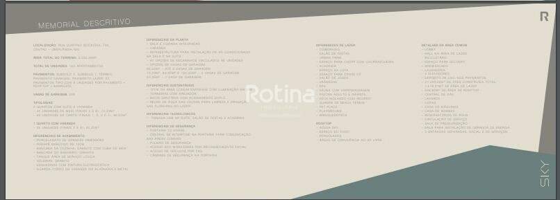 Apartamento à venda, 1 quarto em Uberlândia no bairro Centro no valor de R$ 465.000,00 - Rotina Imobiliária: 