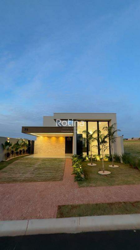 Casa Condomínio Fechado à venda, 3 quartos em Uberlândia no bairro Loteamento Portal do Vale II no valor de R$ 1.490.000,00 - Rotina Imobiliária: 