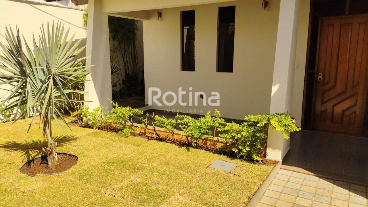 Casa para alugar, 3 quartos em Uberlândia no bairro Santa Mônica no valor de R$ 5.200,00 - Rotina Imobiliária: 