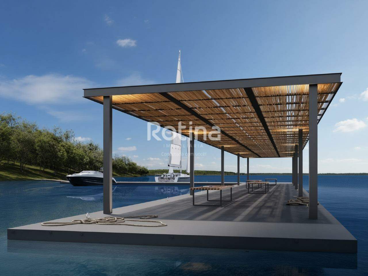 Terreno à venda, em Uberlândia no bairro Reserva do lago Miranda no valor de R$ 990.000,00 - Rotina Imobiliária: 