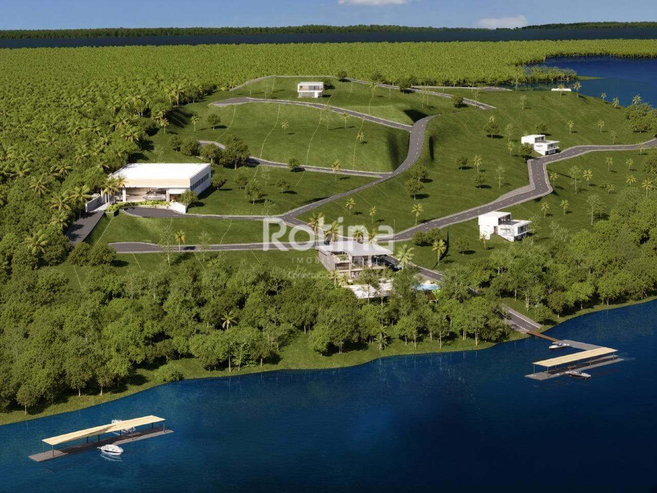 Terreno à venda, em Uberlândia no bairro Reserva do lago Miranda no valor de R$ 990.000,00 - Rotina Imobiliária: 