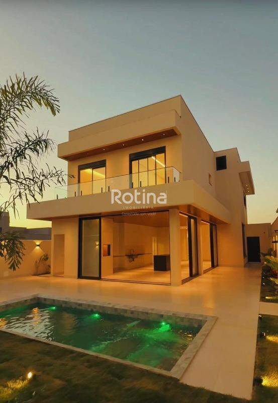 Casa Condomínio Fechado à venda, 4 quartos em Uberlândia no bairro Gávea no valor de R$ 3.800.000,00 - Rotina Imobiliária: 