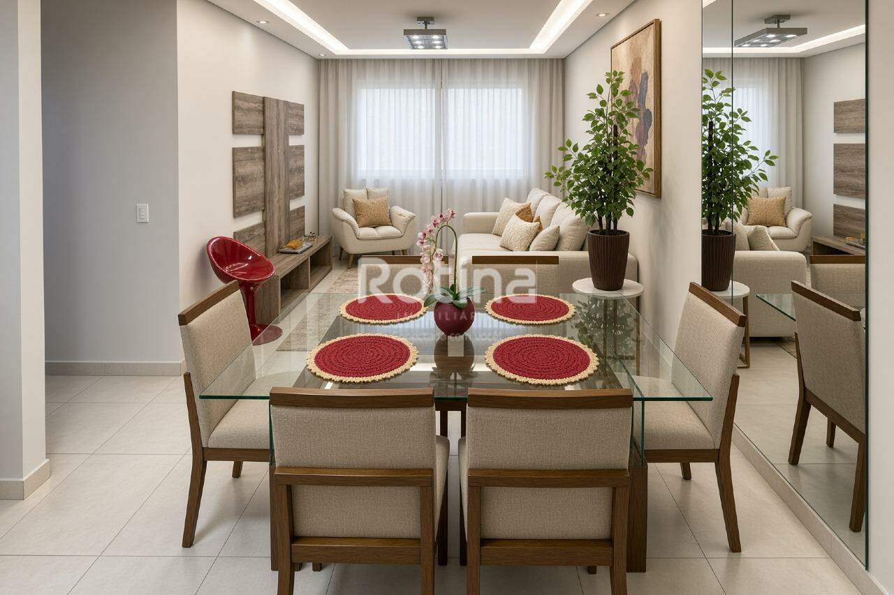 Apartamento à venda, 3 quartos em Uberlândia no bairro Nossa Senhora das Graças no valor de R$ 319.000,00 - Rotina Imobiliária: 