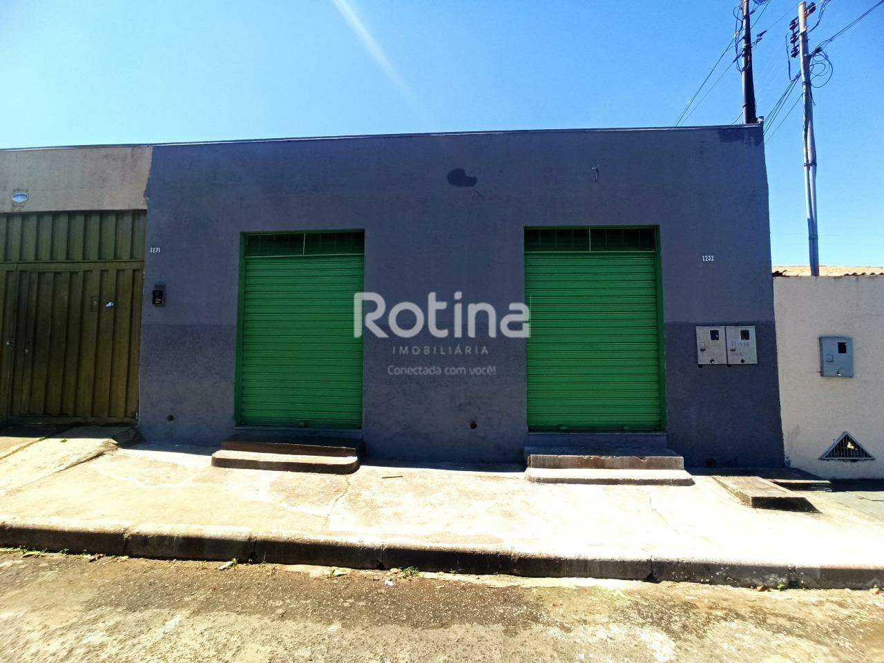 Loja para alugar, em Uberlândia no bairro Santa Mônica no valor de R$ 1.200,00 - Rotina Imobiliária: 