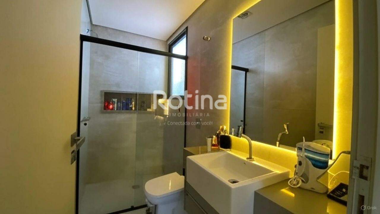 Casa Condomínio Fechado à venda, 3 quartos em Uberlândia no bairro Aclimação no valor de R$ 2.150.000,00 - Rotina Imobiliária: 