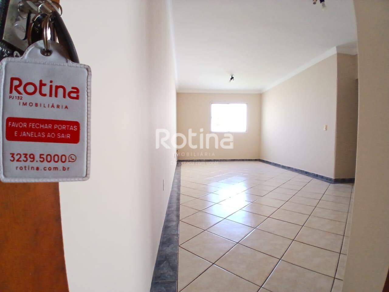 Apartamento para alugar, 3 quartos em Uberlândia no bairro Santa Mônica no valor de R$ 1.800,00 - Rotina Imobiliária: 