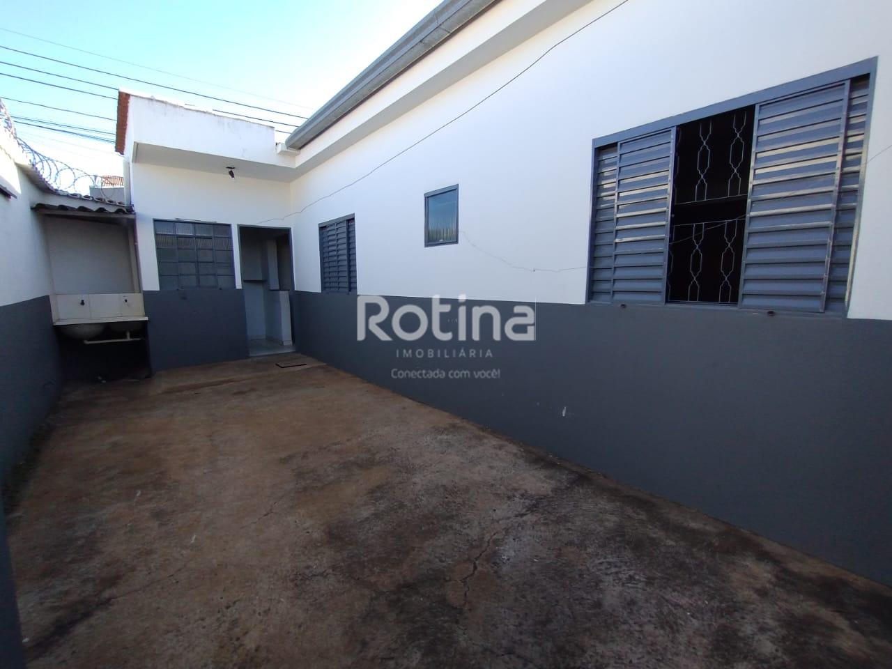 Casa para alugar, 2 quartos em Uberlândia no bairro Brasil no valor de R$ 950,00 - Rotina Imobiliária: 