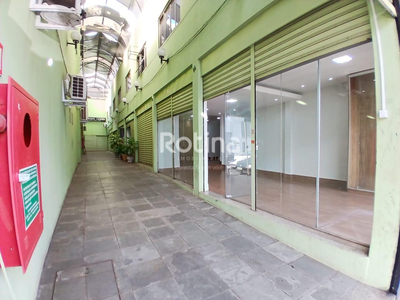 Loja para alugar, em Uberlândia no bairro Centro no valor de R$ 5.500,00 - Rotina Imobiliária: 