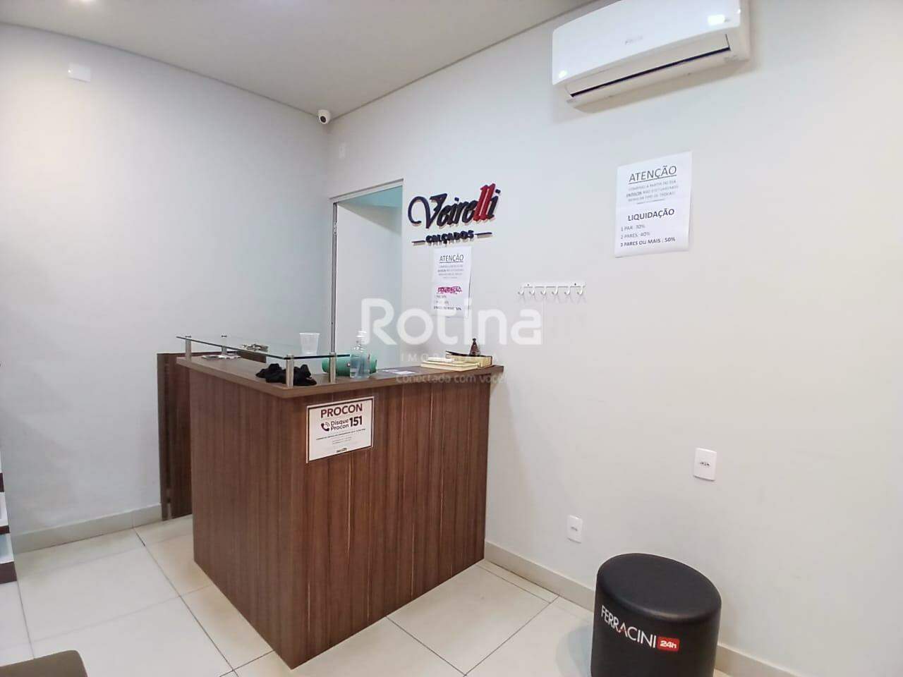 Loja para alugar, em Uberlândia no bairro Centro no valor de R$ 2.800,00 - Rotina Imobiliária: 