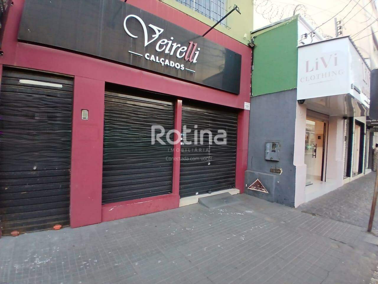 Loja para alugar, em Uberlândia no bairro Centro no valor de R$ 2.800,00 - Rotina Imobiliária: 