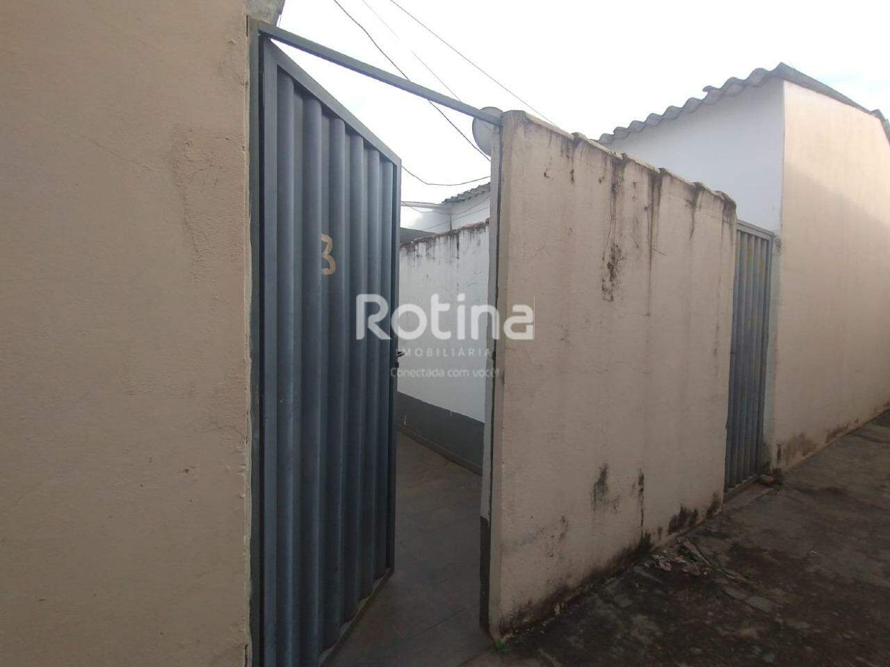 Casa para alugar, 1 quarto em Uberlândia no bairro Nossa Senhora Aparecida no valor de R$ 800,00 - Rotina Imobiliária: 