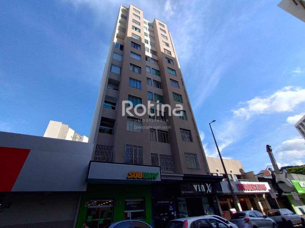 Apartamento para alugar, 3 quartos em Uberlândia no bairro Centro no valor de R$ 1.400,00 - Rotina Imobiliária: 