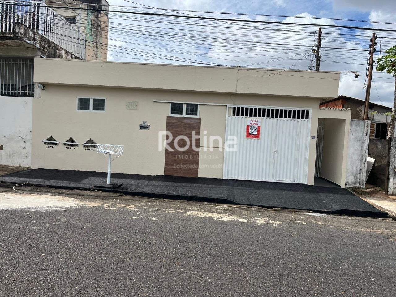Casa para alugar, 2 quartos em Uberlândia no bairro Brasil no valor de R$ 1.450,00 - Rotina Imobiliária: 