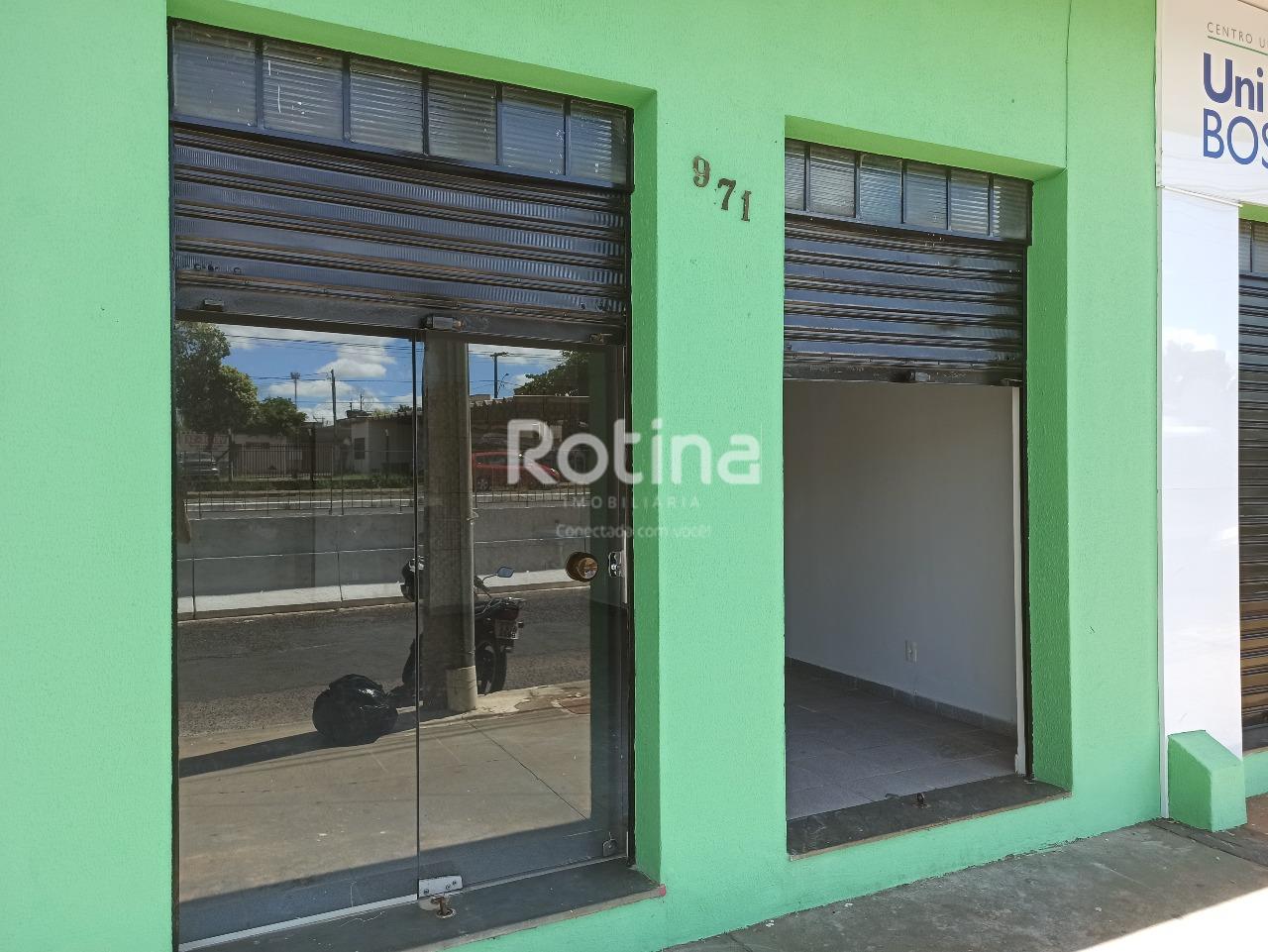 Loja para alugar, em Uberlândia no bairro Bom Jesus no valor de R$ 850,00 - Rotina Imobiliária: 